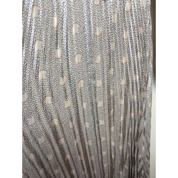 ba&sh Paris Pleated Midi Dress US Sz. 6 - Picture 11 of 12